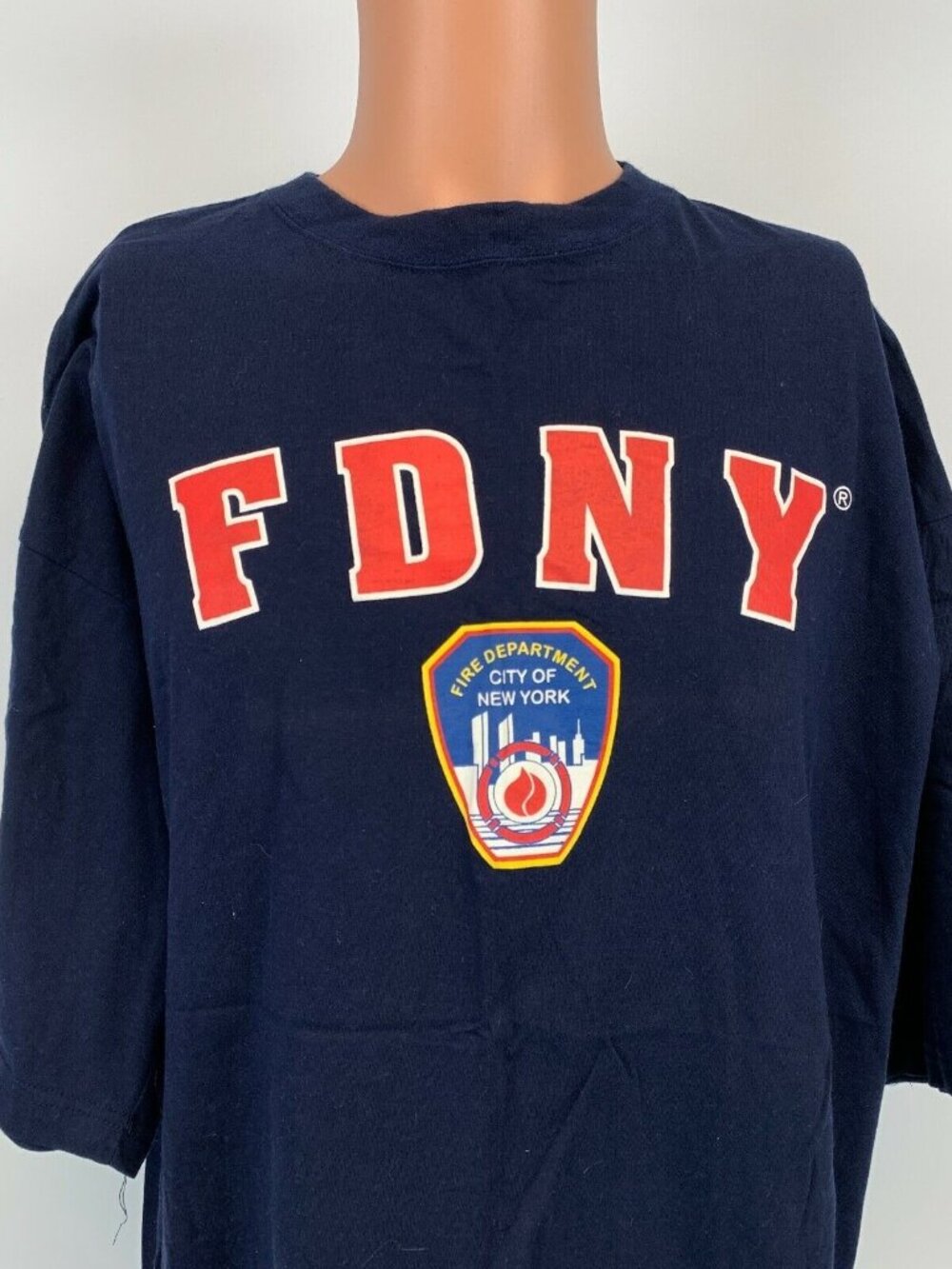 Vintage FDNY Logo Official T Shirt Mens XL New York City Fire Department 2006